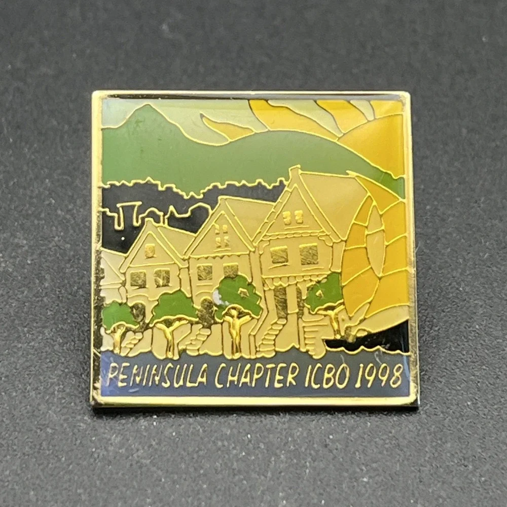 International Conference Of Building Officials Peninsula ICBO Lapel‎ Hat Pin